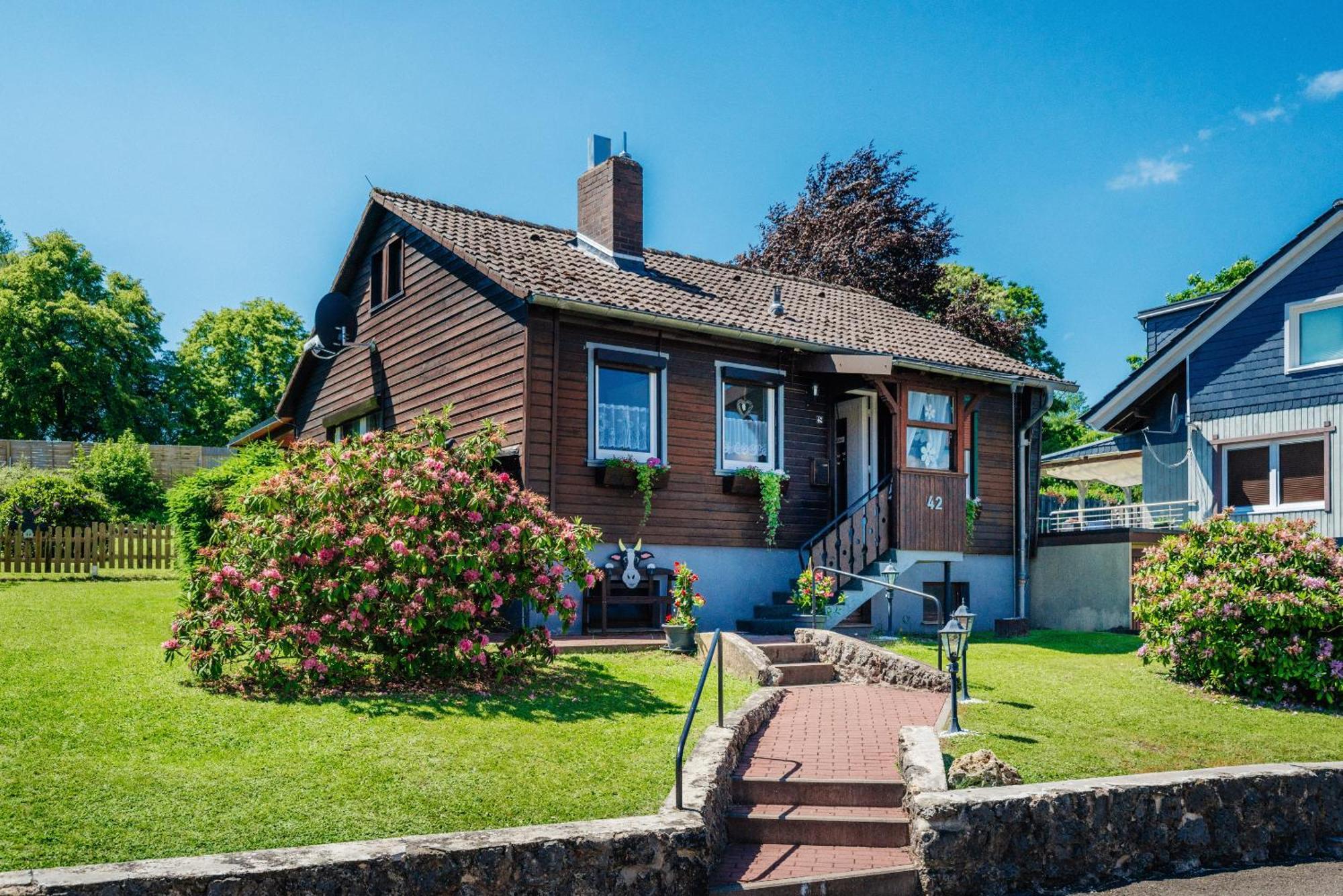 Ferienhaus Peggy Mit Klimaanlage In Den Bergen Walkenried Exterior foto